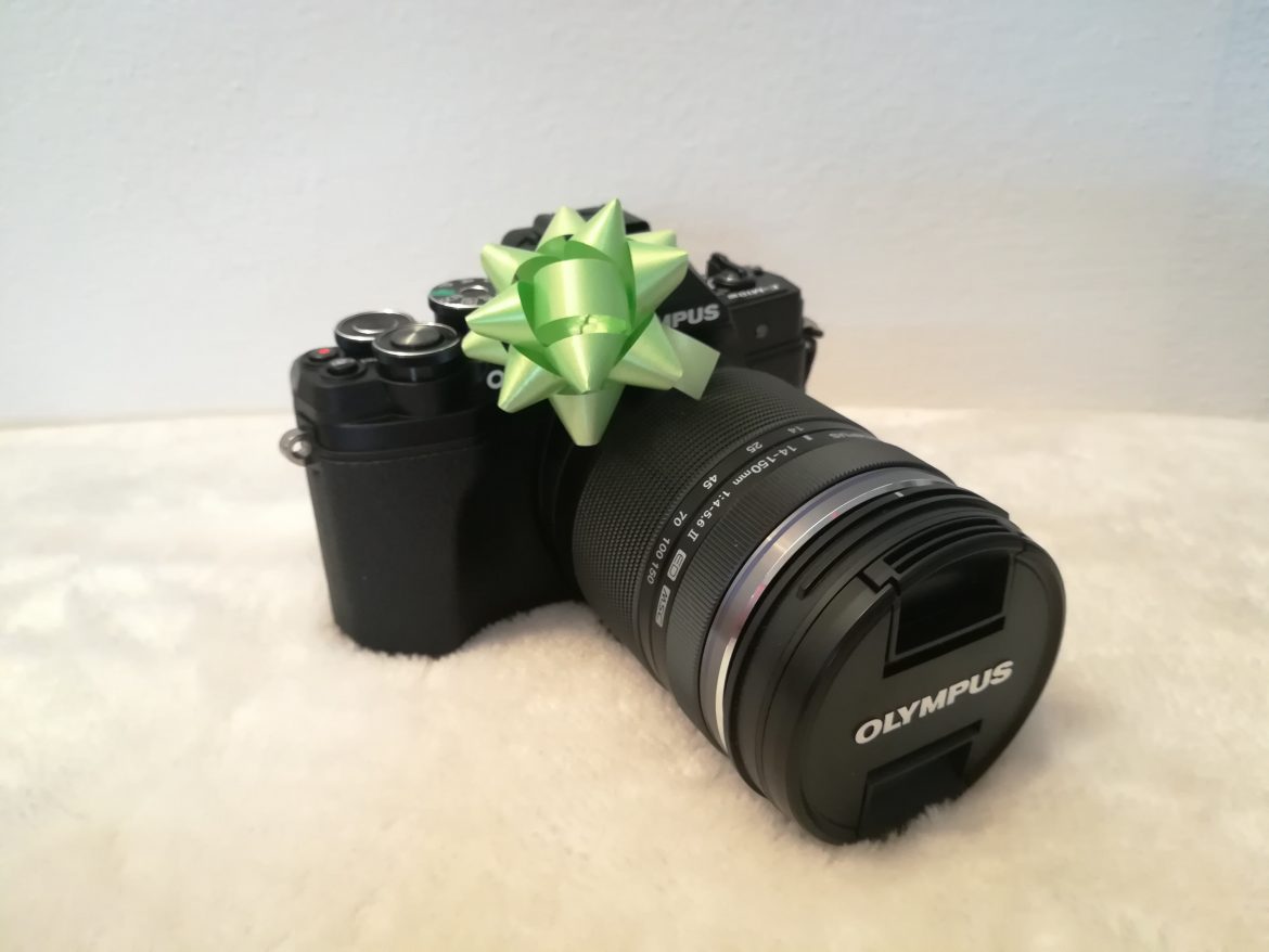 Unsere neue Kamera von Olympus.
